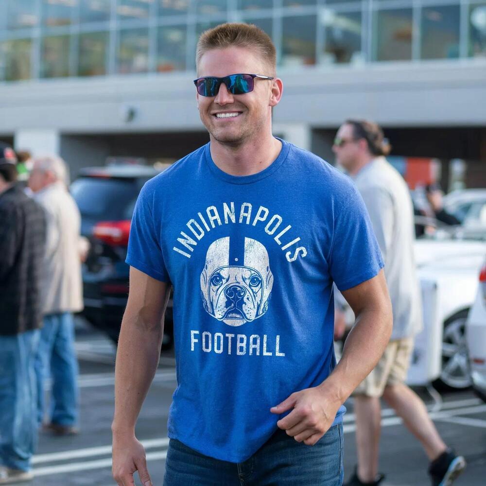 Indianapolis Football Boxer T-Shirt Dog Lover Gift For Colts Fans